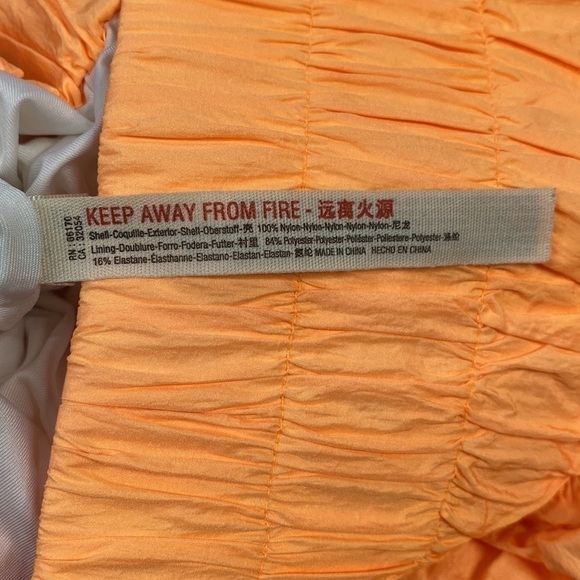 Free People Way Home Orange High Waisted Shorts XL - Picture 5 of 9